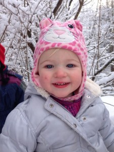 toddler snow